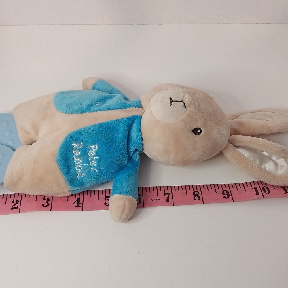Petter Rabbit Rattle, Teether, Lovey Plush - Picture 9 of 11
